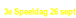 3e Speeldag 26 sept